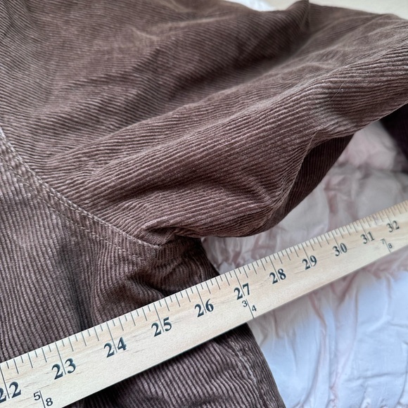 Vintage US Polo Assn Brown Corduroy Sherpa Jacket Men’s 2XL - Picture 4 of 6